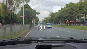 HUD ADAS Hiển Thị Tốc Độ Kính Lái Ô Tô - Tích Hợp GPS ODO Cảnh Báo Tốc Độ Cổng USB