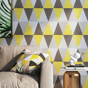 Siam Niyom สยามนิยม วอลเปเปอร์ติดผนัง ลายเรขาคณิต วอลเปเปอร์ วอลเปเปอร์ผนัง วอลเปเปอร์ ติดผนัง วอลเปเปอร์ห้อง wallpaper ติดผนัง wallpaper stick