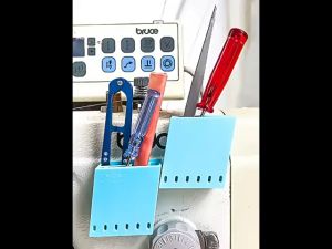 Aksesoris Mesin Jahit Box Mesin Jahit Kotak Penyimpanan Magnet Alat Jahit