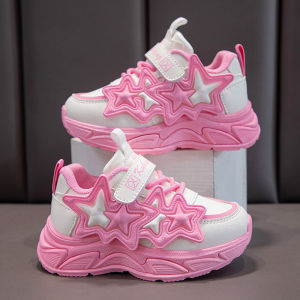New Kids Sport Sneaker Spring Fall New Lightweight Shoes Girls Boy Anti-Slip Breathable Casual Flats Shoes Children Sports Shoe