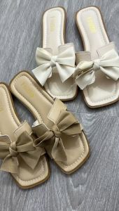 GRATIS BOX HS - 0327 Sepatu Flat Shoes Wanita Premium Terbaru Sandal Flat Korea