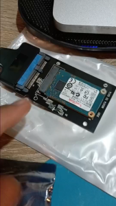 แปลง mSATA SSD SSD to SATA คุณภาพดี อ่านเขียนเร็ว mSATA SSD to SATA Convertor Adapter Card แปลงตัวเก็บข้อมูล