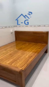Giường Gỗ Sồi Tự Nhiên Vạt Phản – Sang Trọng Siêu Bền Giá Xưởng [GIAO NHANH HCM]