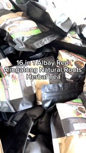 Red Alingatong Roots 16-in-1 Herbal Tea 20 Bags Per Pack