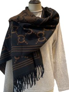 Thickened Double-Sided Plaid Scarf British Style Autumn Winter Womens Fashion Versatile Korean Grid Warm Neck Warmer Couples Shoulder Wrap