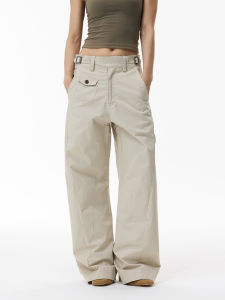 WLNEXT | Decorative Belt Work Pants