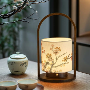 ZECHANGGUANGDIAN | Vintage Portable Table Lamp Rechargeable