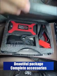 HOMEKING | 99800mAh 12V Car Jumper Car Powerbank (NO AIR PUMP) Portable USB Charger Car Emergency Start Power Bank Supply Battery Charge Car Start Supply Phone Charging 充电宝 汽车启动器 汽车电源