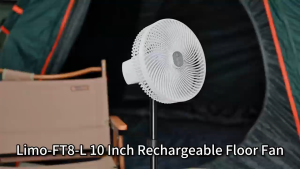Lemoistar FT8-CL 20000mAh 10 Inch Foldable Extendable Hanging Fan