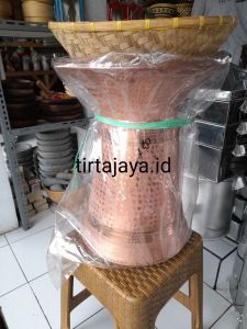 seeng tembaga dan kukusan bambu seeng dangdang tembaga asli