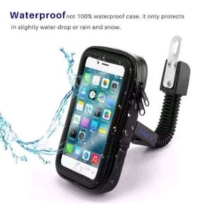 Holder Hp Sepeda Motor Waterproof - Holder Gps Handphone Sepeda Motor Spion