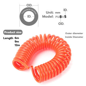 AmoKi PU Air Compressor Hose: Durable & High Pressure Solutions
