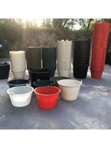 Gray Bucket Mud Bucket Cement Bucket Oxford Sand Bucket Construction Site Building Decoration Mud Bucket Rubber Plastic Bucket