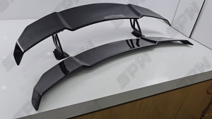 Universal Spoiler OEM VORSTEINER GT Wing Sedan Car Rear Lip Trunk Spoiler Proton Perodua Honda Toyota Mazda BMW VW Mercedes Audi Volkswagen Carbon Fiber Gloss Black Paint