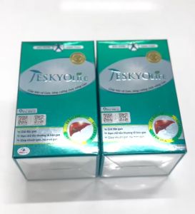 Viên uống hỗ trợ tăng cường chức năng gan giải độc gan hạ men gan Hộp 1 chai 30 viên