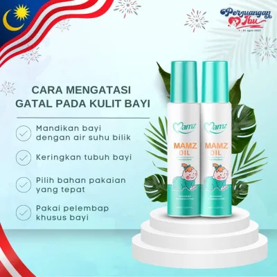 MAMZ BABY OIL HABBATUSSAUDA Original HQ - 2027 Expiry - Skin & Hair Care for Babies