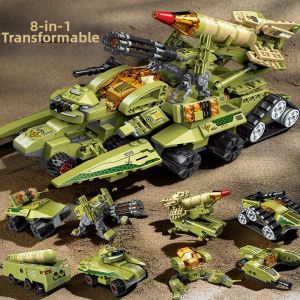 Enlighten | Transformable Assembly 8-in-1 Building Blocks Toy