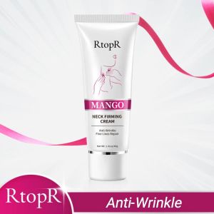 RtopR Mango Firming Neck Cream Anti Wrinkle Remove Neck Mask Nourishing Whitening Mild Peeling Beauty Neck Care 40g
