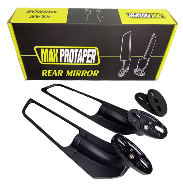 Max Protaper Stealth Winglet Rearview Motorcycle Side Mirror for ...
