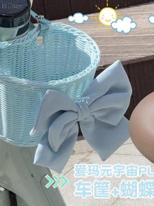 Hộp Đựng Đồ Đeo Sau Xe Điện Dung Tích Lớn Dây Thừng Lớn Đồ Đan Xỏ Đựng Đồ Dễ Thương Hộp Đựng Đồ Xe Đạp