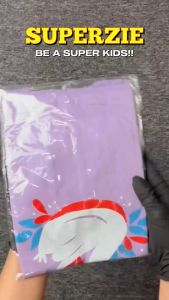 Atasan anak perempuan grosir kaos distro kartun cewek ANGSA UNGU Abadigrosir