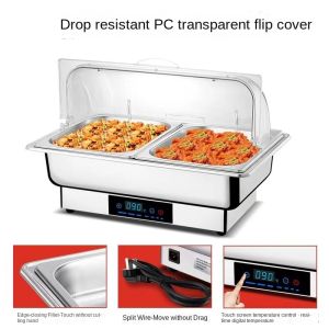 Luxury Smart Touch Dining Stove: 9L/13.5L Food Heater & Electric Food Warmer