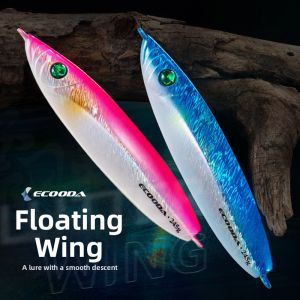 Ecooda | Slow Sinking Fast Jerk Glow Iron Plate Bait Short
