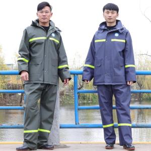 Thickened Waterproof Raincoat and Pants Set