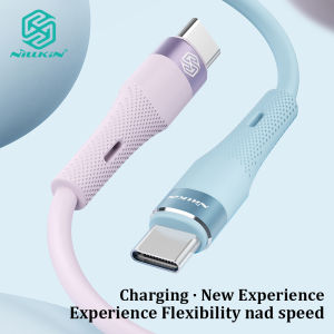 NILLKIN DualPower 2-in-1 Cable Reinforced Nylon Weaving Body Durable and Durable 1 meter Main Line+0.5 meter Branch Line Charging for More Freedom