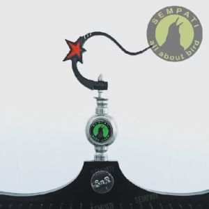 SEMPATI Gantungan Sangkar Lipat Bintang Hitam Cantolan Kandang Burung Murai Kotak Lovebird GTGBNW