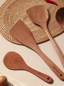 Heat-Resistant Non-stick Utang Wood Spoon