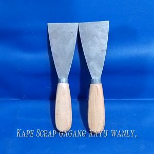 Kape Sekrap Scraper Gagang Kayu WANLY