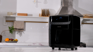 [HÀNG CHÍNH HÃNG] Nồi chiên không dầu kết hợp chức năng hấp Lock&Lock Steam Air Fryer 7L – EJF881 (Đen)