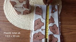 HX170 [50 pcs] Plastik Kuping Kelinci Souvenir Hadiah Snack Kue Permen Goodie Bag Bingkisan Ulang Tahun