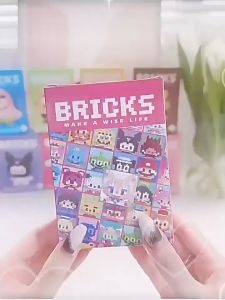 3D Mini Building Block Cute Character Model Nano Block Cartoon block Toys 微颗粒/积木/摆件/玩具礼物/模型