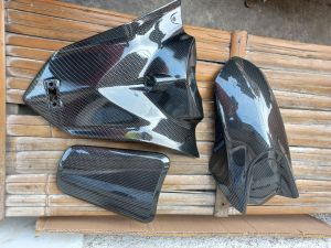 spakbor depan dasi dada depan dan tutup tanki aerox new karbon