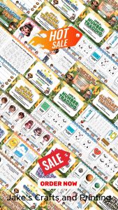 Customized Tracing Pad Educational Learning Materials