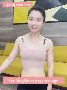 Con lăn giãn cơ yoga massage F8 có gai cứng loại chuẩn