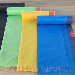 ถุงขยะ หูหิ้ว ถุงพลาสติก แบบม้วน แบบพกพา มีหูหิ้วบางเหนียว (พร้อมส่ง)