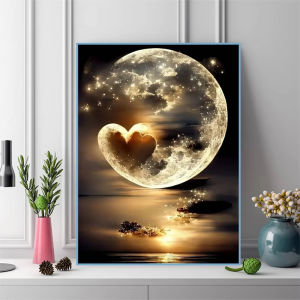500/1000/1200/2000PCS Jigsaw Puzzle Beautiful Moon Landscape Scene For Adults Perfect For Quiet Evening Activity