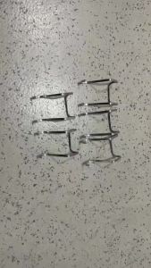 Stainless Steel Bedside Cabinet Door Hook Student Dormitory Double Hook S-Shaped Hook Bathroom Hanging Clothes