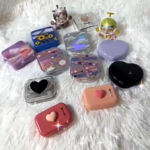 ✨SG SELLER✨ Contact Lens case Cute case Portable case 1pcs/pack