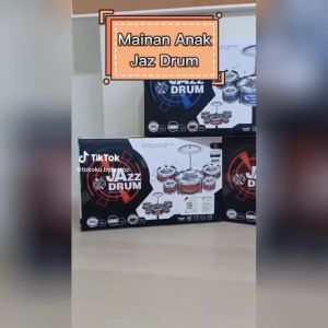 Jazz Drum Set Mainan Anak Band DrumBand Anak Mainan Alat Musik Anak Permainan Anak Laki Laki
