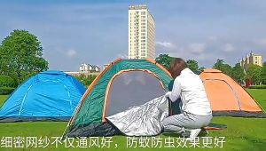 DIY automatic camping tent 2/4/6/8 person dome waterproof camping tent (multi color)