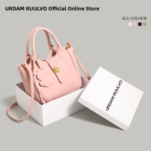UR | Premium Litchi Texture Bucket Bag For Women