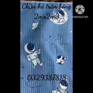 Chăn Hè poly Cotton Trần Bông hai mặt hàng nhập khẩu cao cấp kích thước 2mx2m3 nhiều mầu (được chọn mẫu)