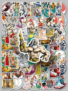 Exquisite Western Mythological Ancient Characters High Definition Waterproof Decal Stickers for Car Helmet And Notebook Decoration