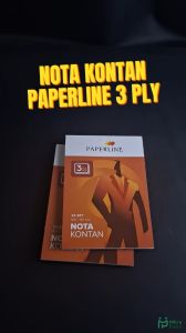 Nota Kontan Paperline Rangkap 3 Kecil Bon PPL Tiga Ply
