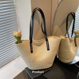 TANGKOU | Vacation Beach Large Capacity Straw Tote Handbag
