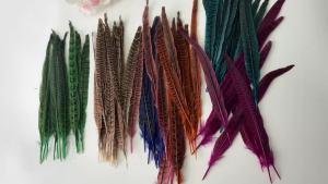 Natural Hen Pheasant Tail Feathers 25-30cm 10/20/50Pcs for DIY Craft Jewelry Making Festival Headdress Wedding Home Party